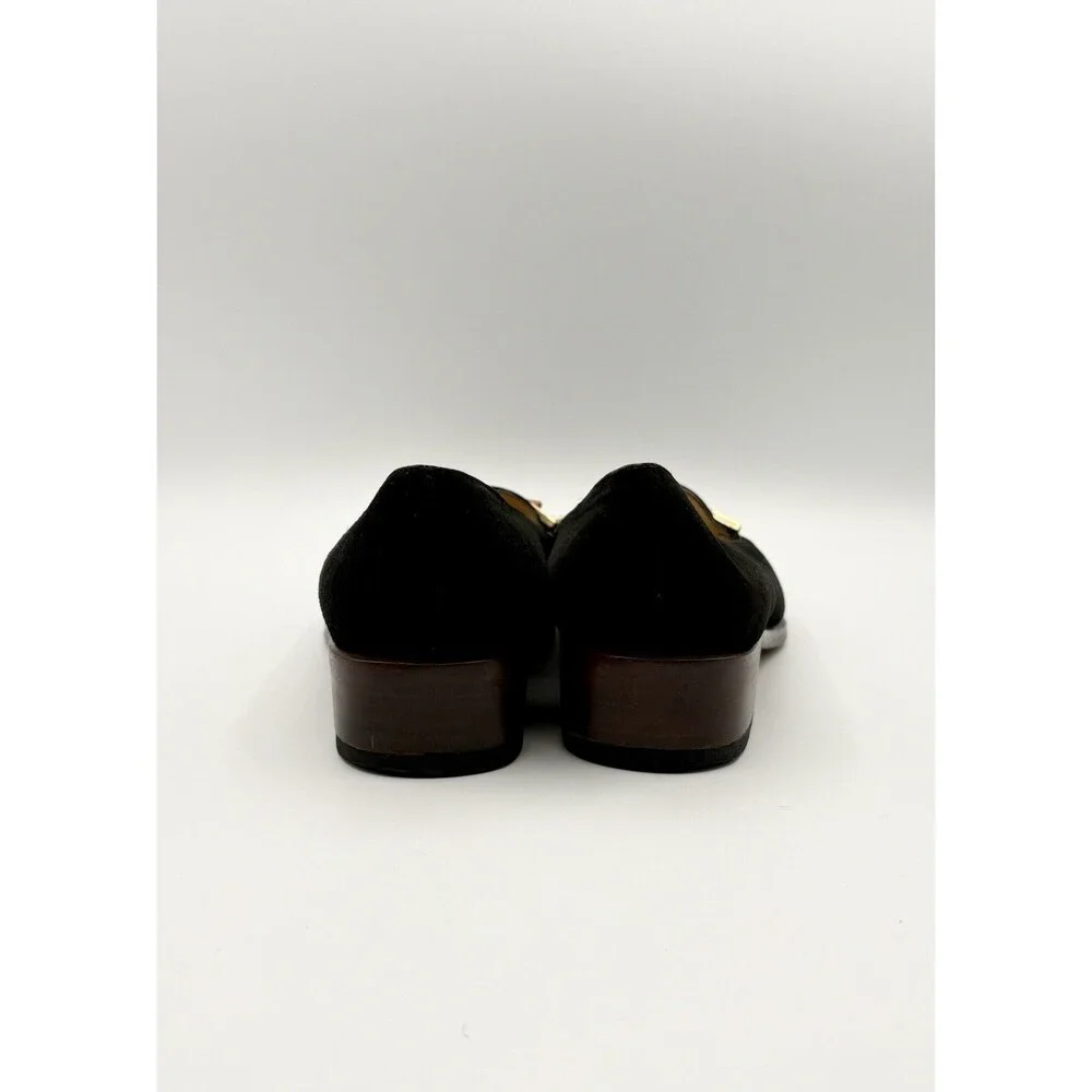 Gucci black suede